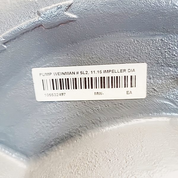 Weinman 5L2-2 horizontal Split Case Pump