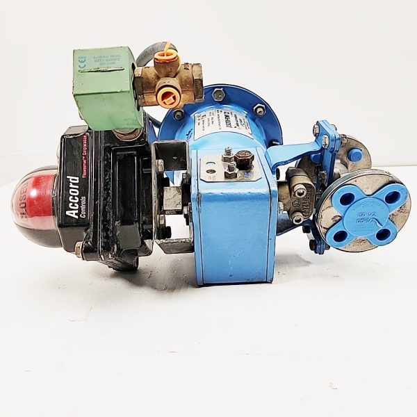 Neles Jamesbury 1/2″ 5150 Ball Valve 316SS Quadra-Power II 100 PSIG