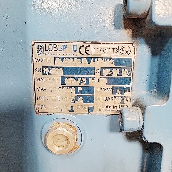 LOBEPRO SM68T Rotary Lobe Sludge Pump