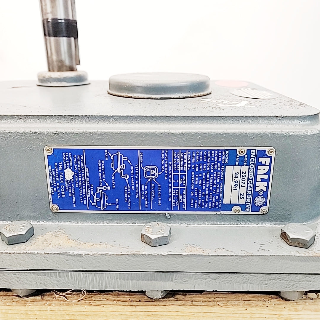 Falk 2207J-25 Enclosed Gear Drive 24.99:1 Ratio