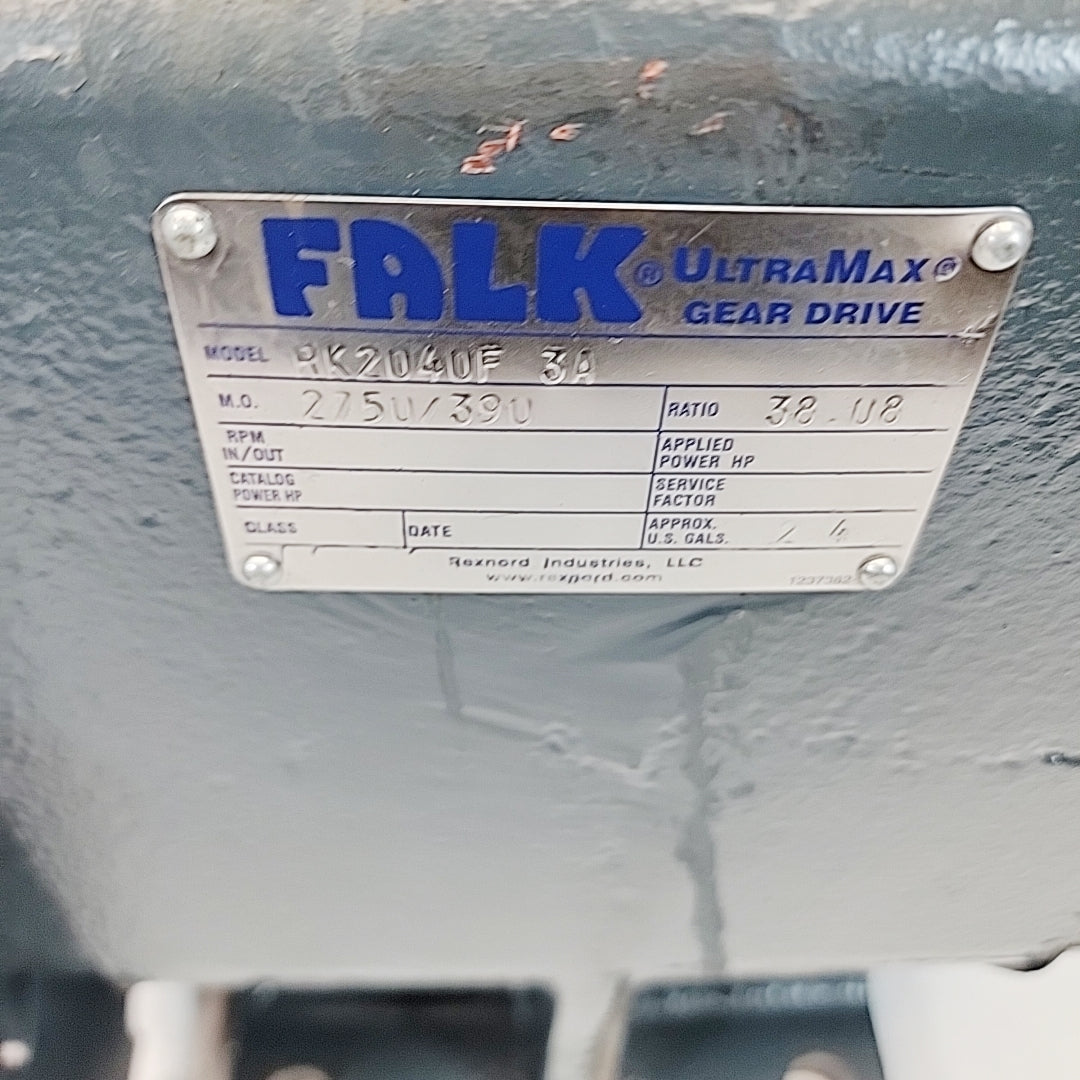 FALK RK2040F-3A Ultramax Gear Drive 38.08:1 Ratio