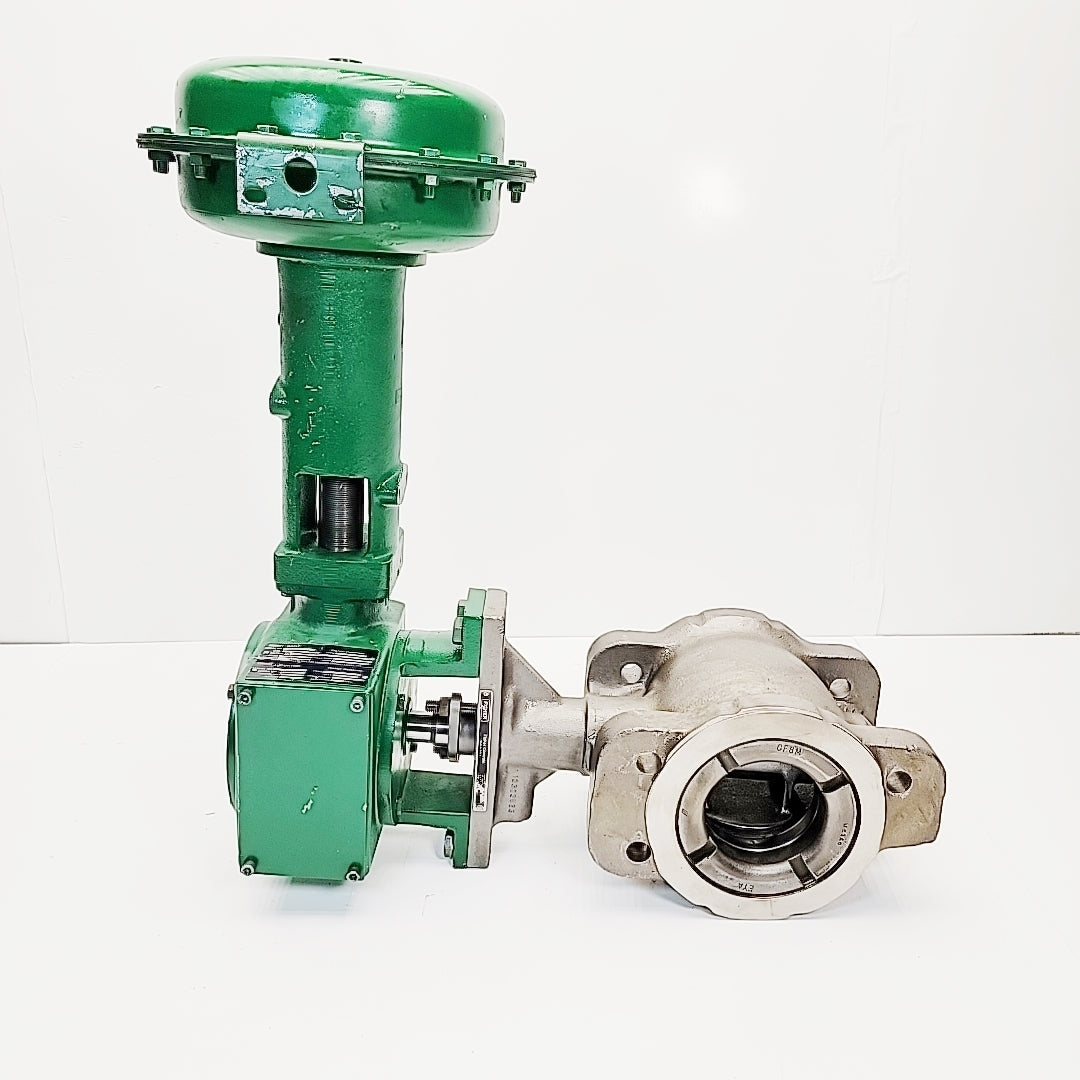 Fisher V500 6″ Control Valve CL150 Type 1052 Size 40 Actuator