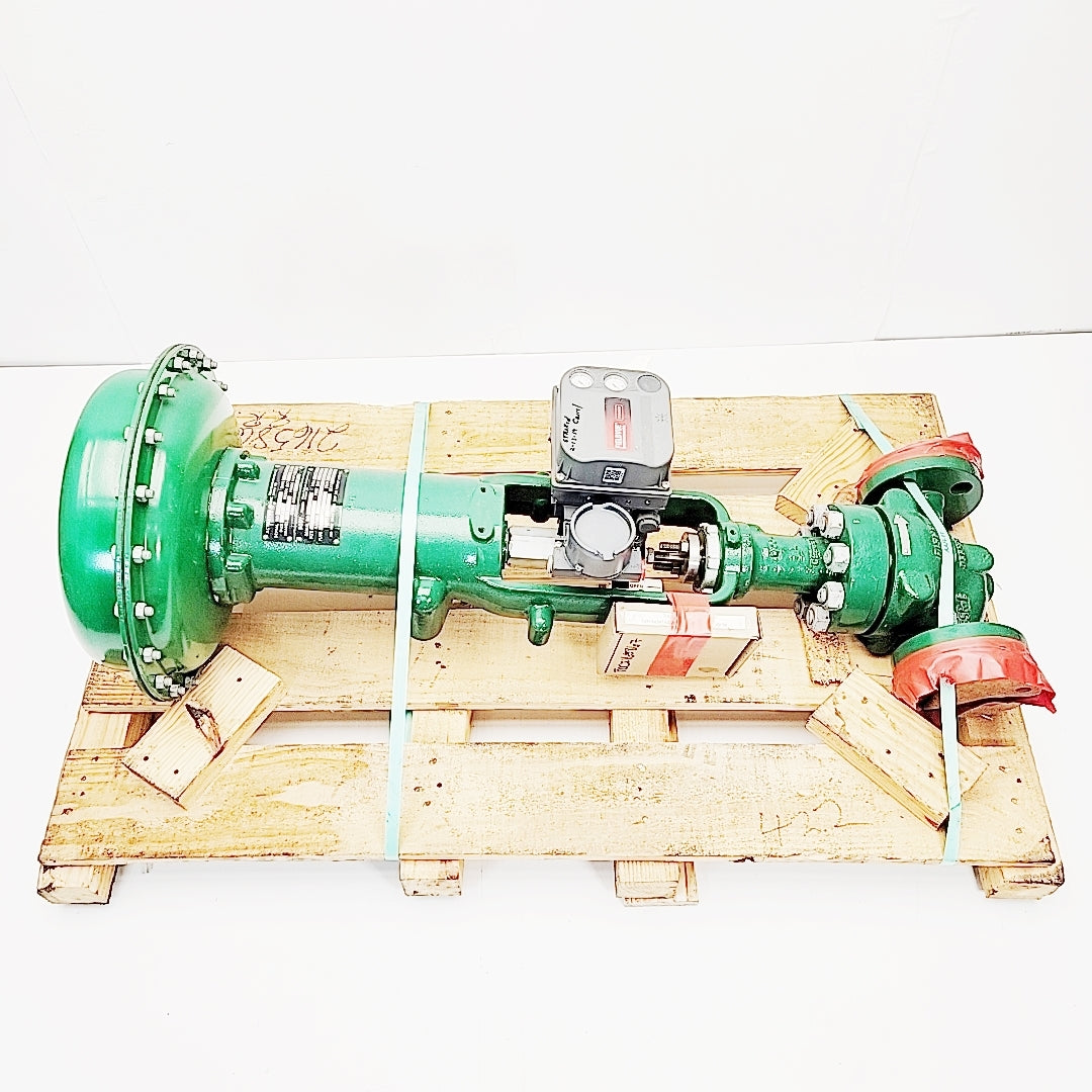 Fisher HPS 1 inch CL1500 control valve with 667 45i actuator and DVC6200