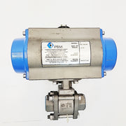 PBM 1″ SPH-34-S2/H68D Ball Valve 316L