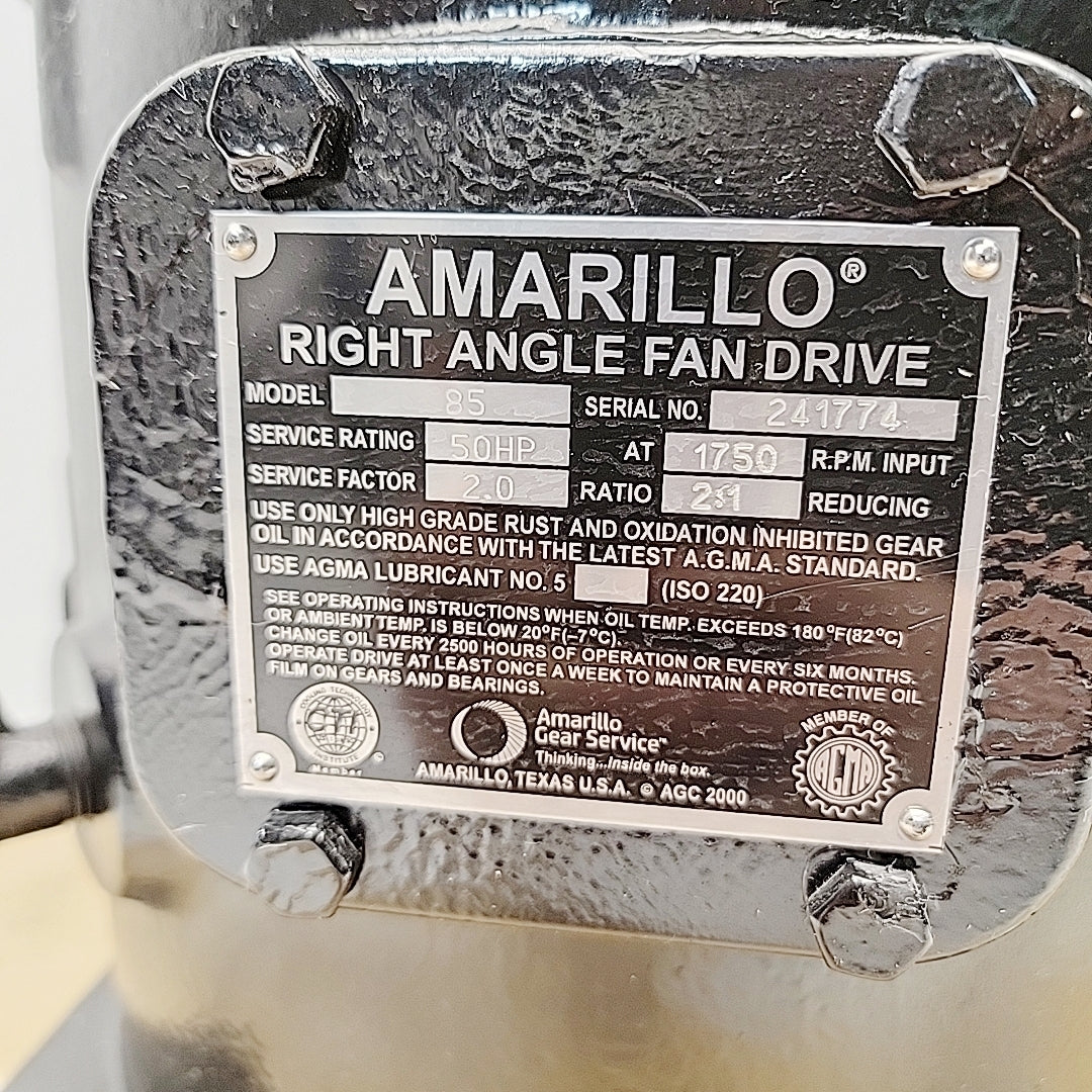 Amarillo Model 85 Right Angle Fan Drive