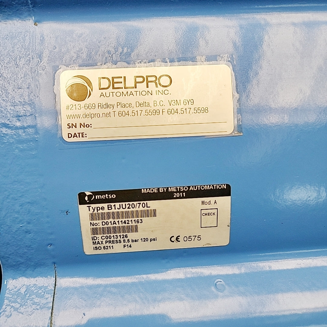 Metso/Neles 8″ CL-300 Ball Valve 730SB713600WTT2