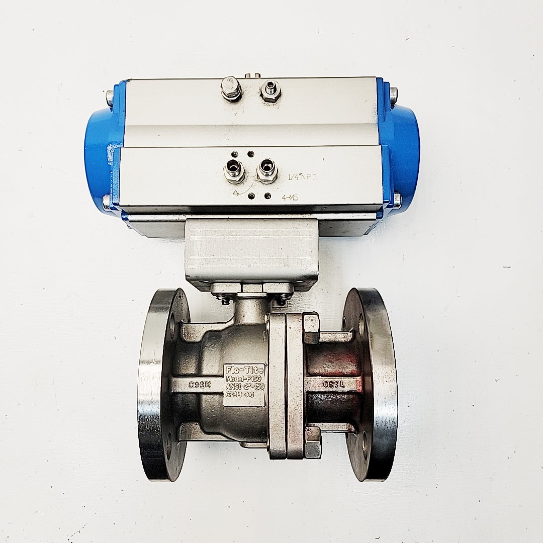 Flo-Tite 2" F150 Ball Valve CL-150 316SS