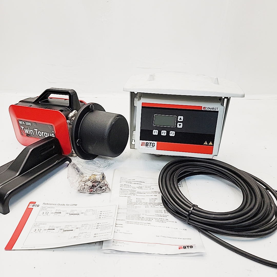 BTG MEK-3000 Consistency Transmitter + CPM-1400 Display