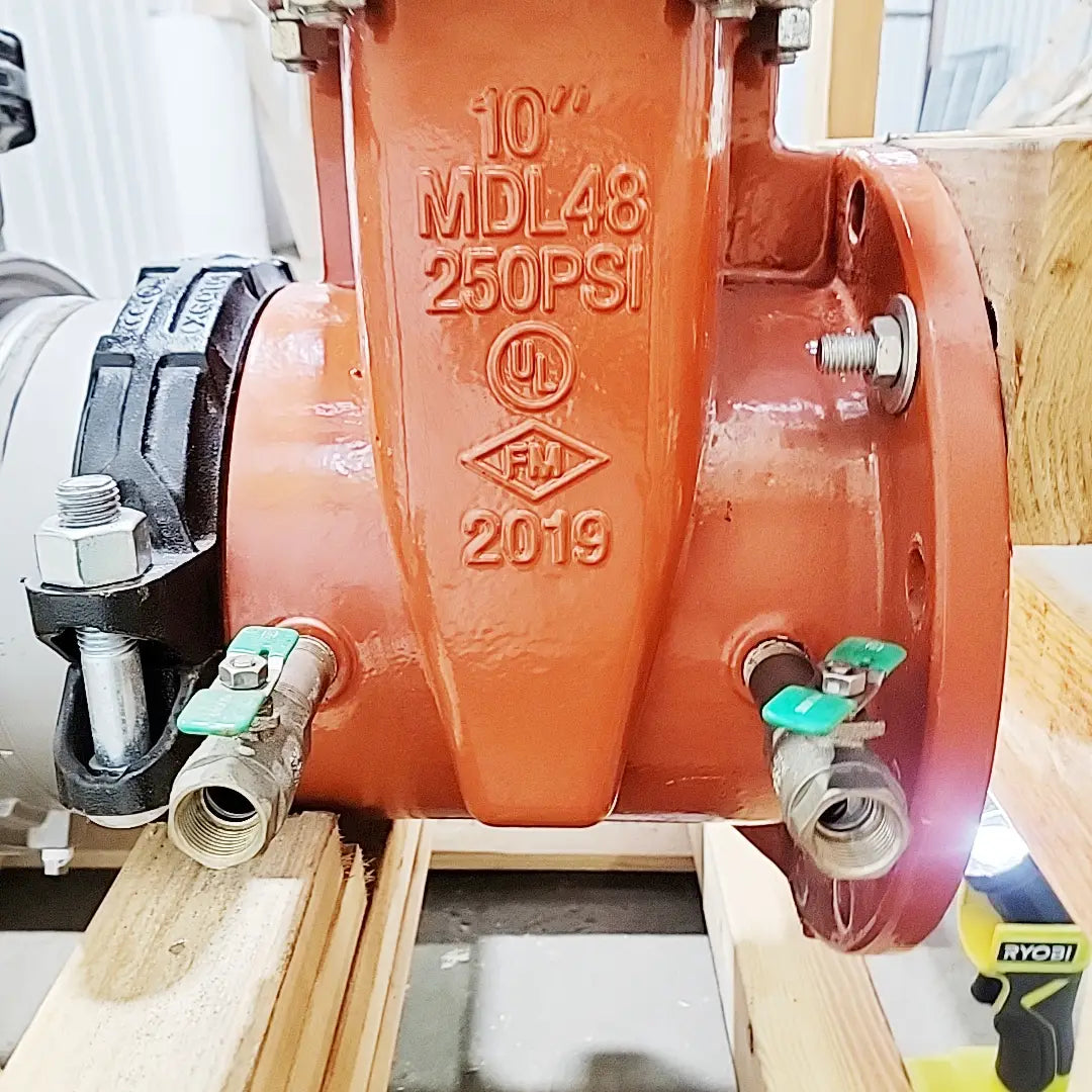 Zurn Wilkins 10" 350AST Double Check Backflow Preventer
