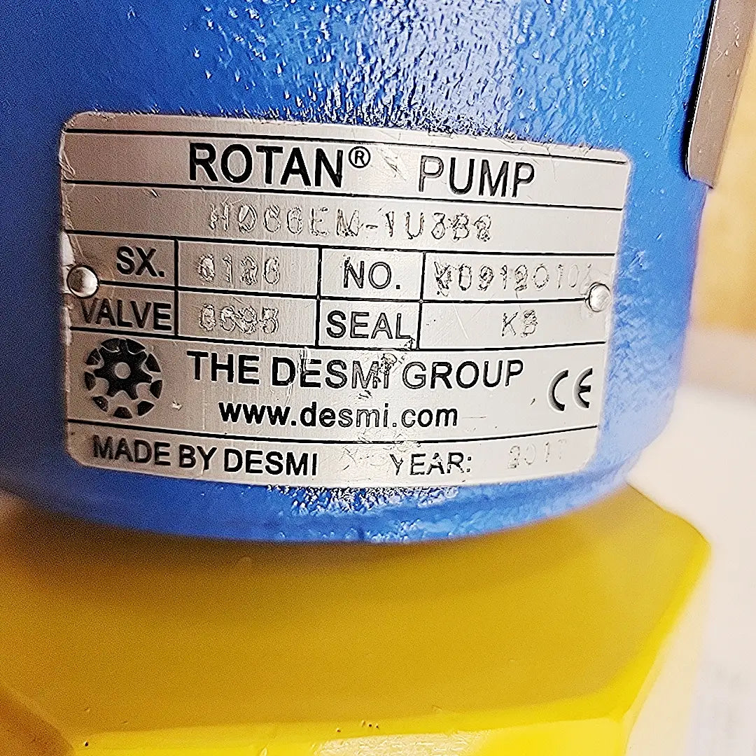 Rotan HD66EM-1U3B2 Internal Gear Pump — 2.5″