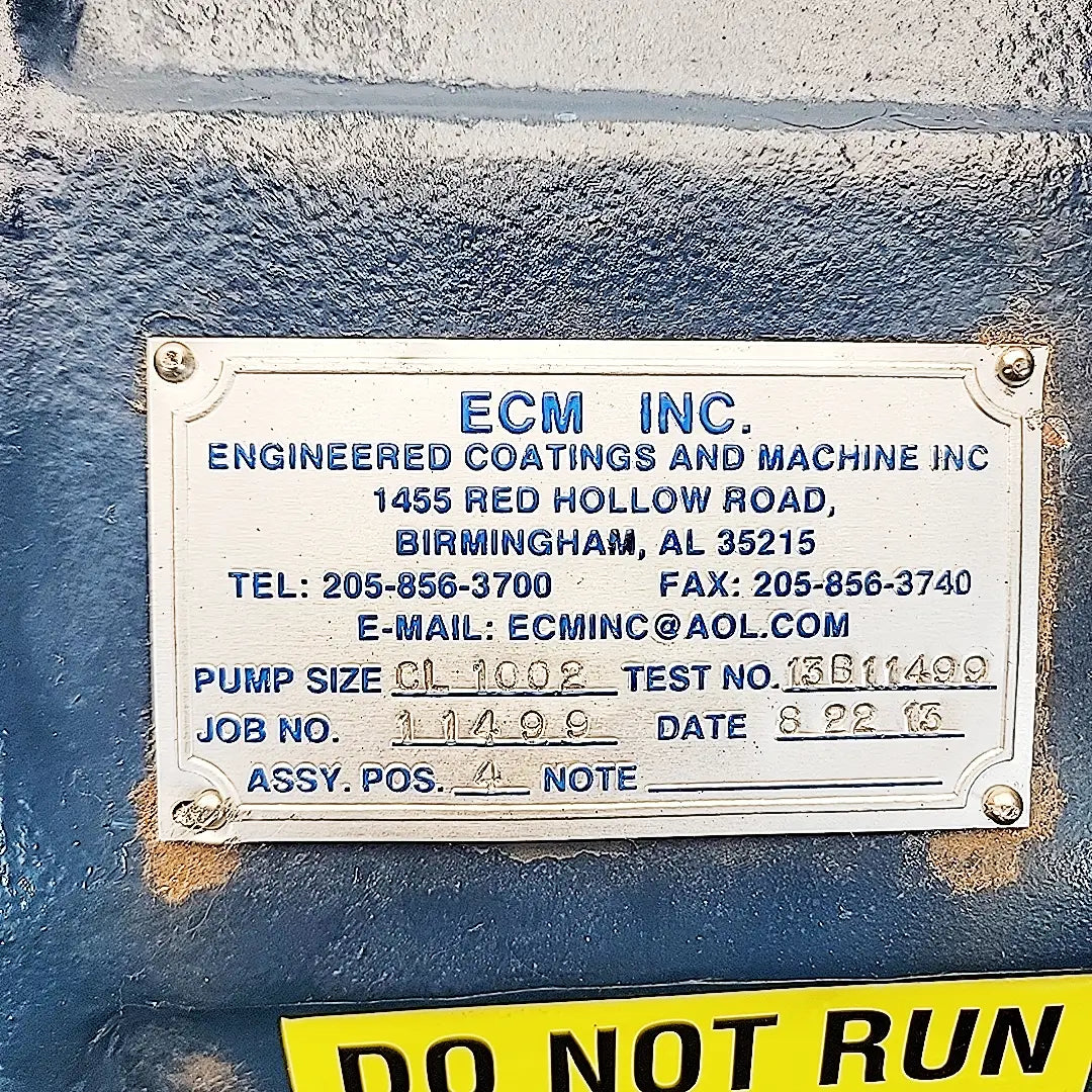 Nash CL 1002 liquid ring vacuum pump