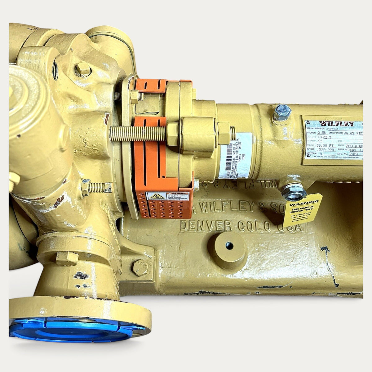 Wilfley 2.5K 4x2.5 Slurry Pump