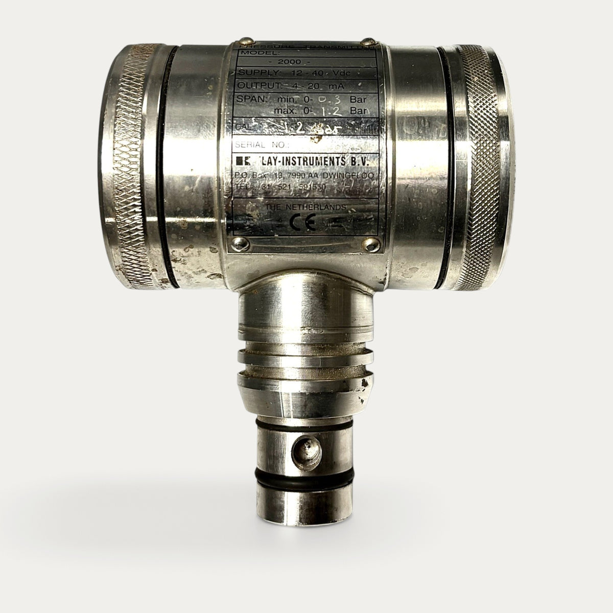 Klay Instruments 2000-2-WIN-S-G Pressure Transmitter as shown