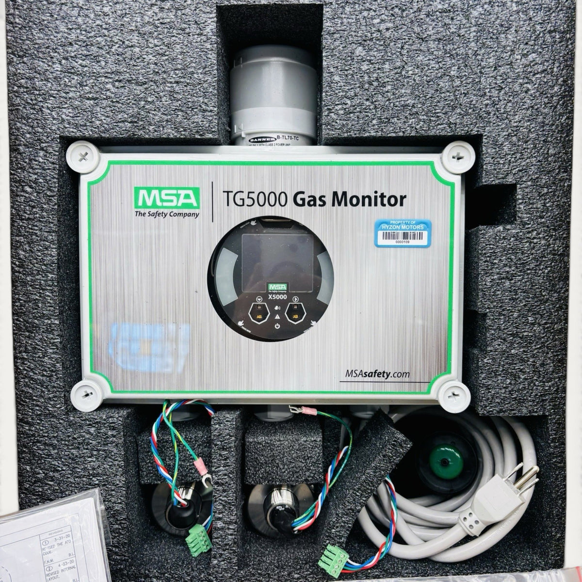 MSA TG5000 Gas Detector
