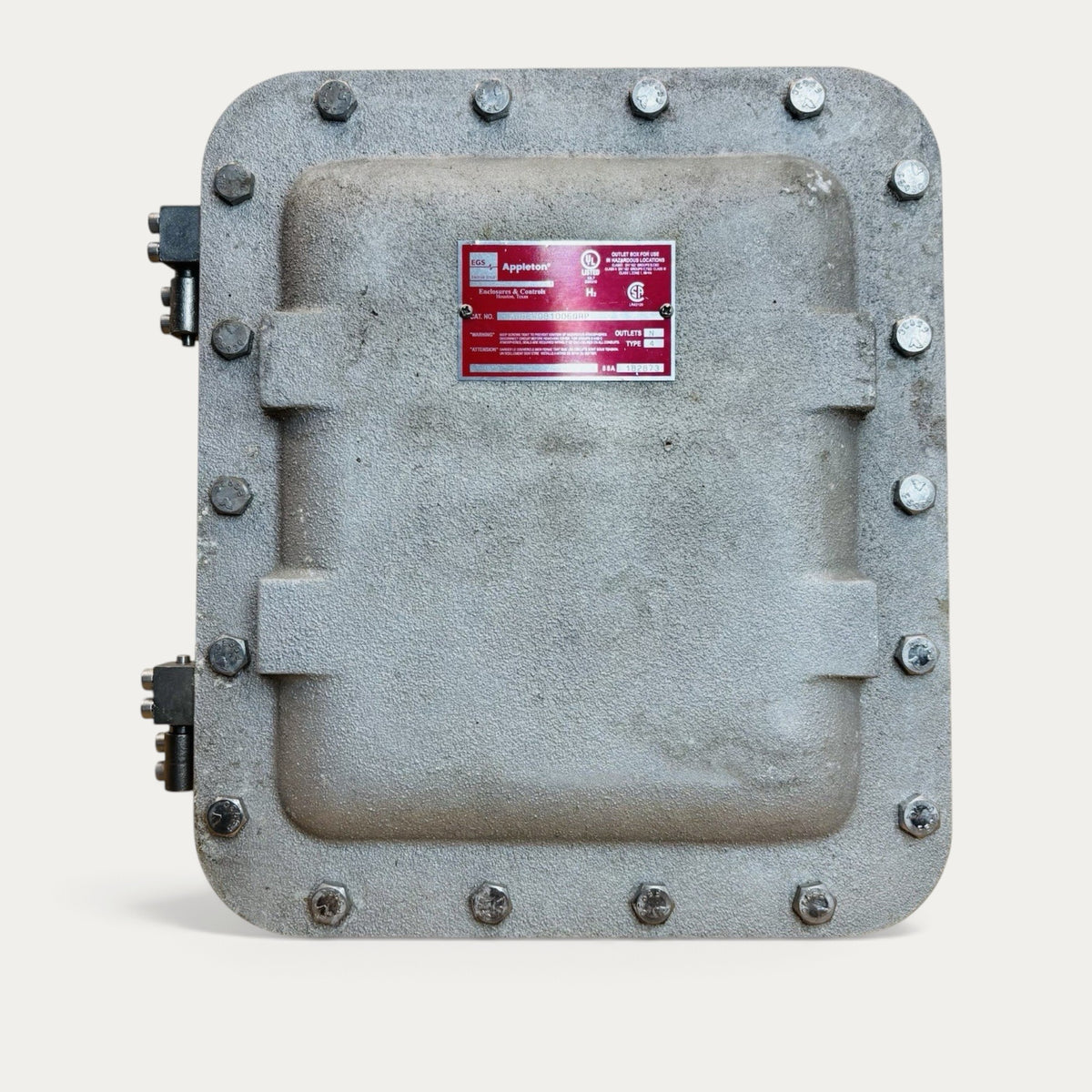 Appleton AJBEW081006QRP Explosion-Proof Junction Box as shown