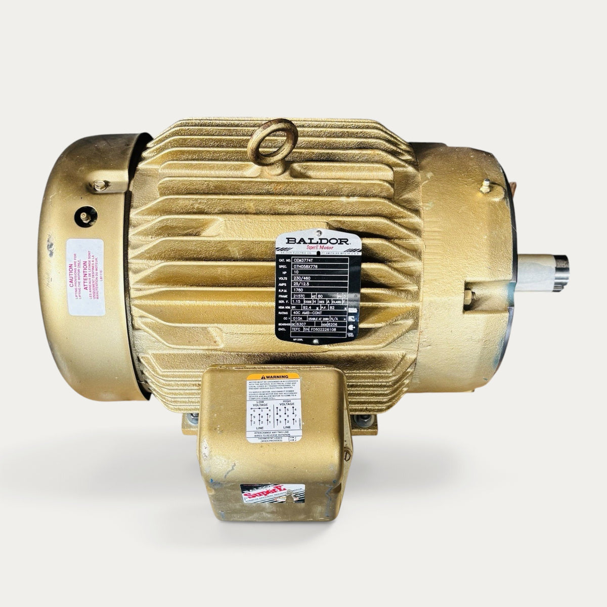 Baldor CEM3774T Electric Motor