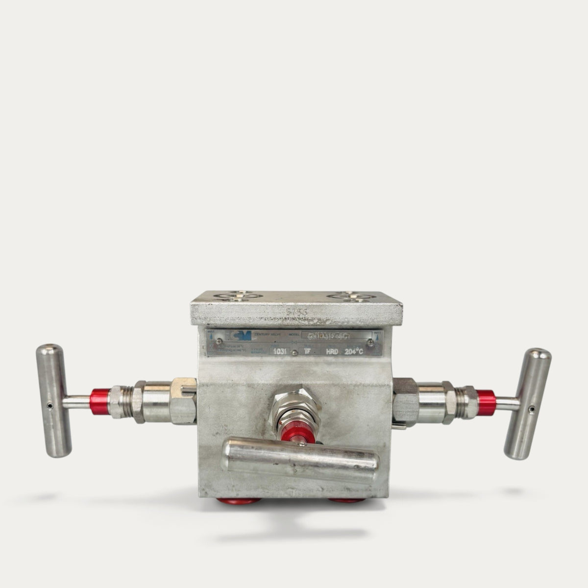 Century Valve CM1031F49CT Three Valve Manifold as shown