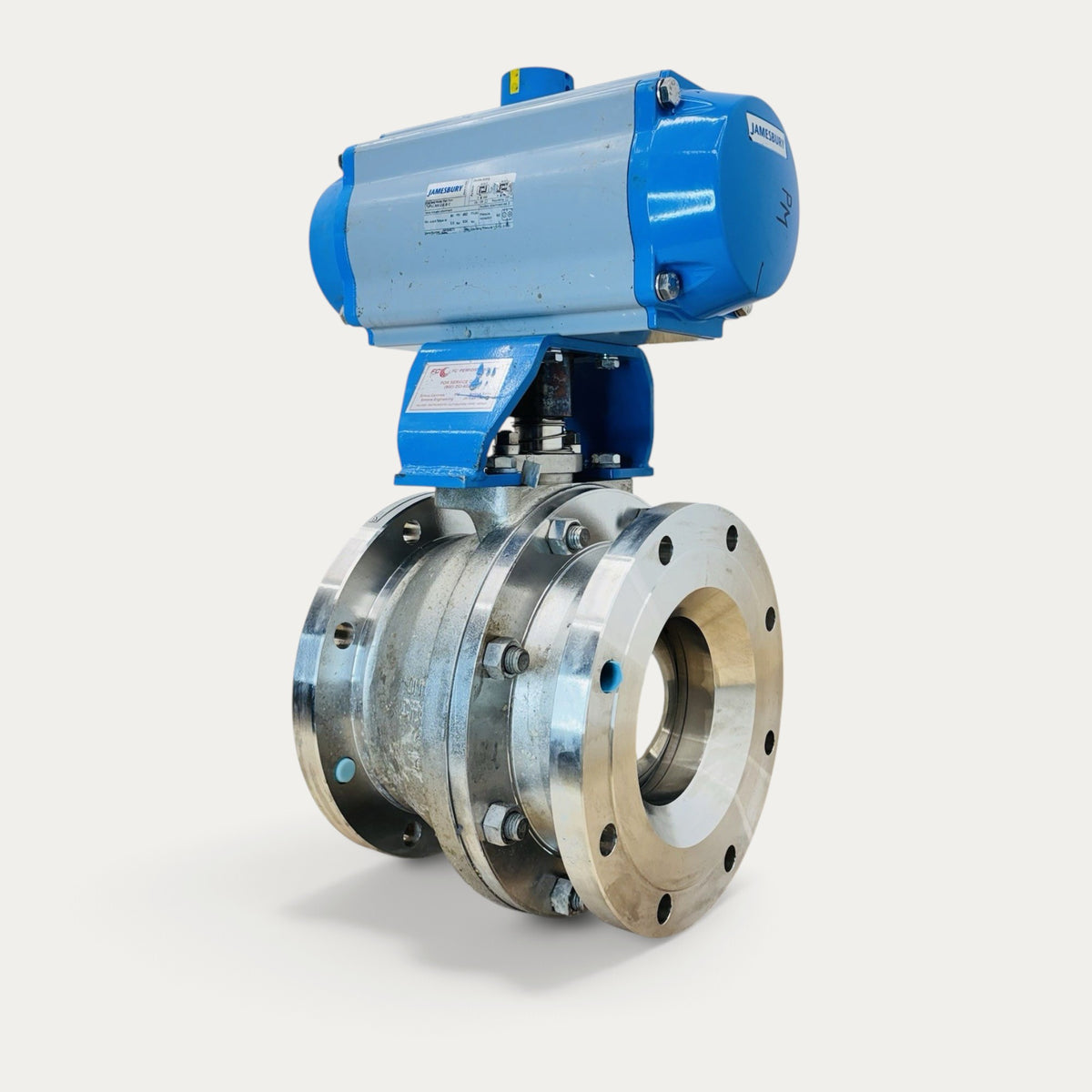 Jamesbury 7150313600TTT2 8 in Ball Valve