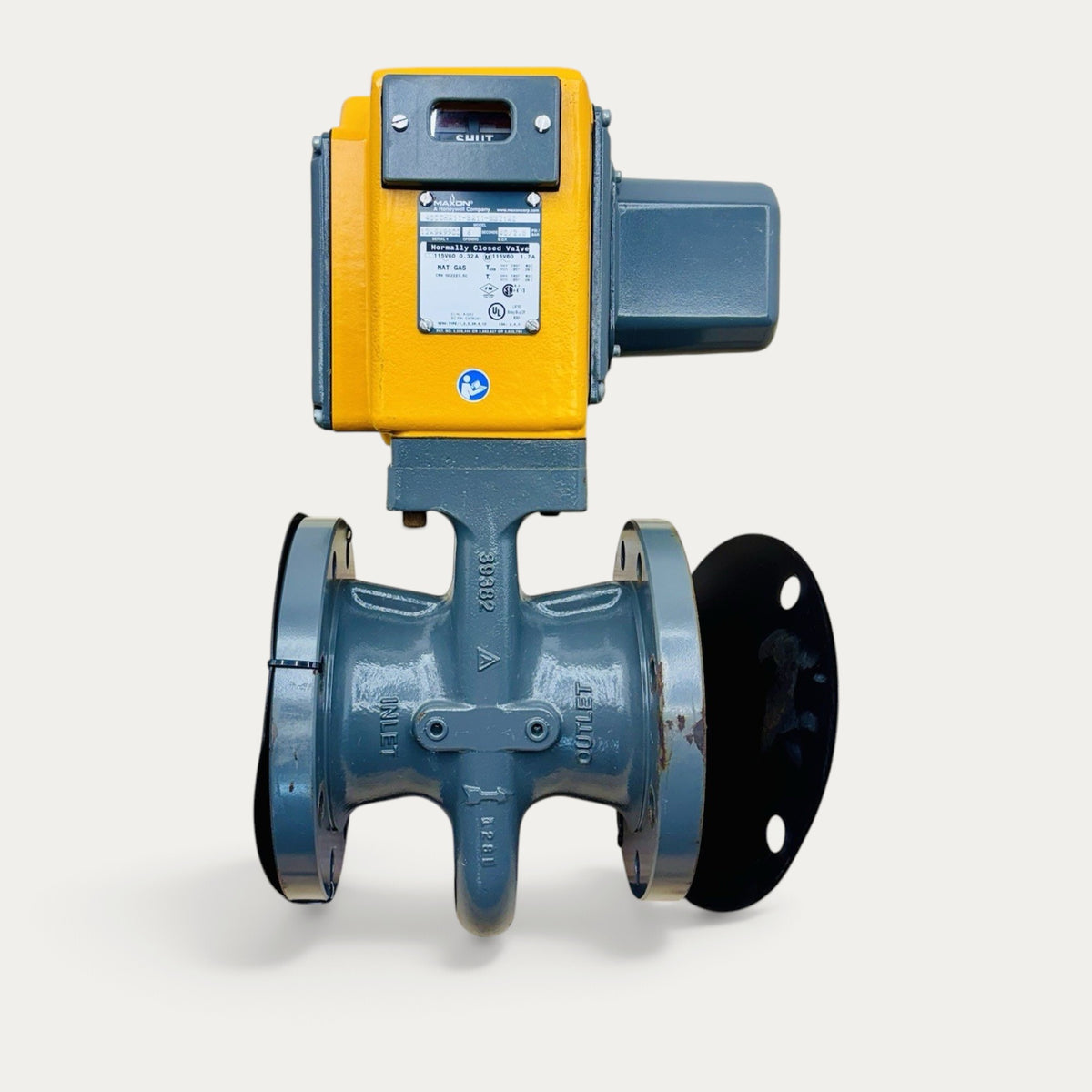 Maxon 400CMA11-BA11-BB21A0 Gas Shutoff Valve as shown
