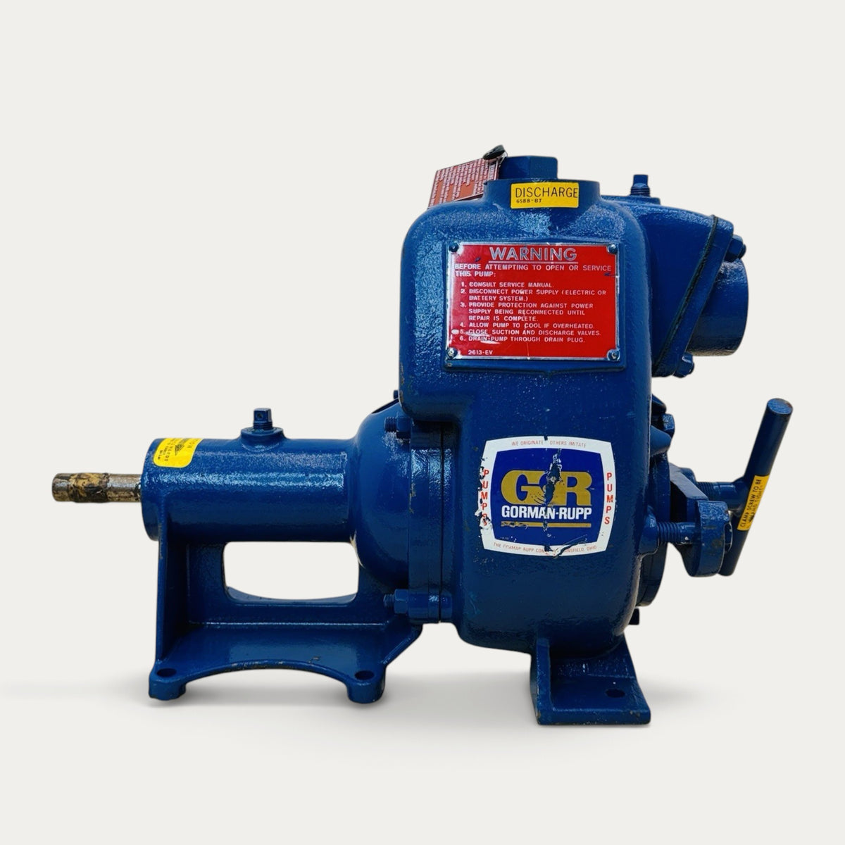 Gorman Rupp 11 1/2A3-B Self Priming Pump as shown