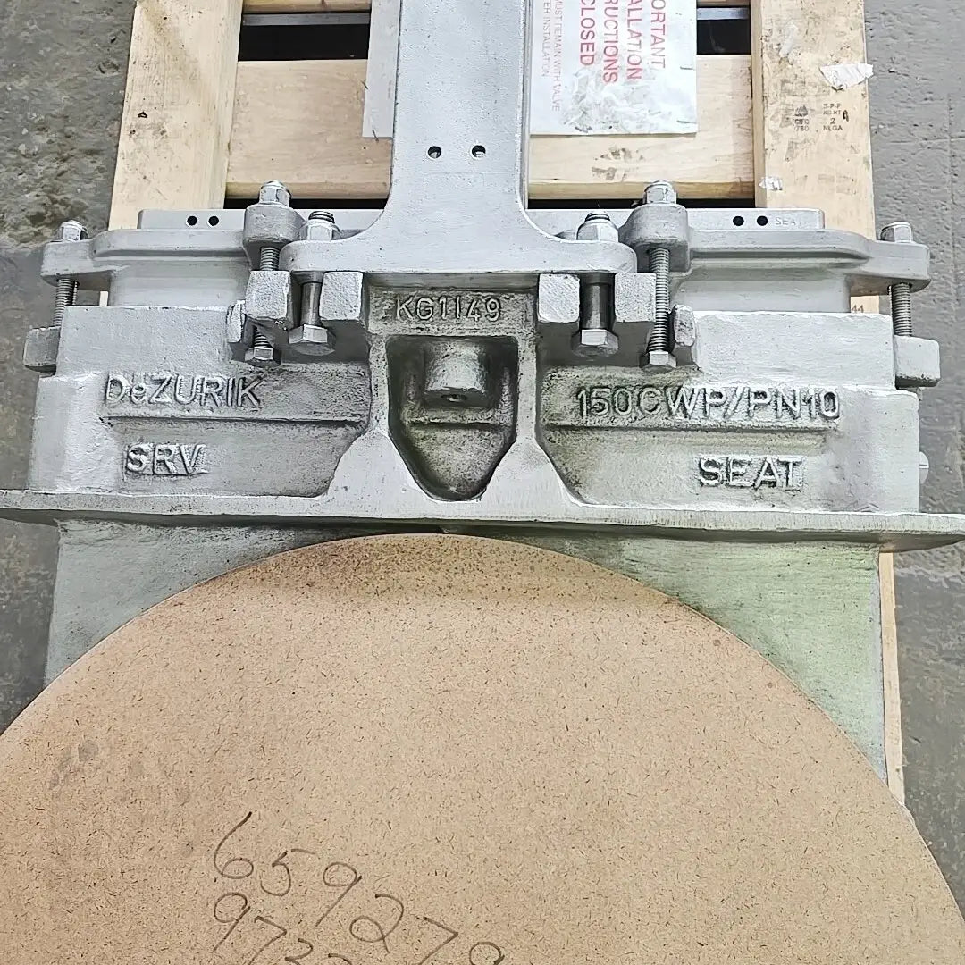 DeZURIK 18" KGC Class 150 knife gate valve 316SS
