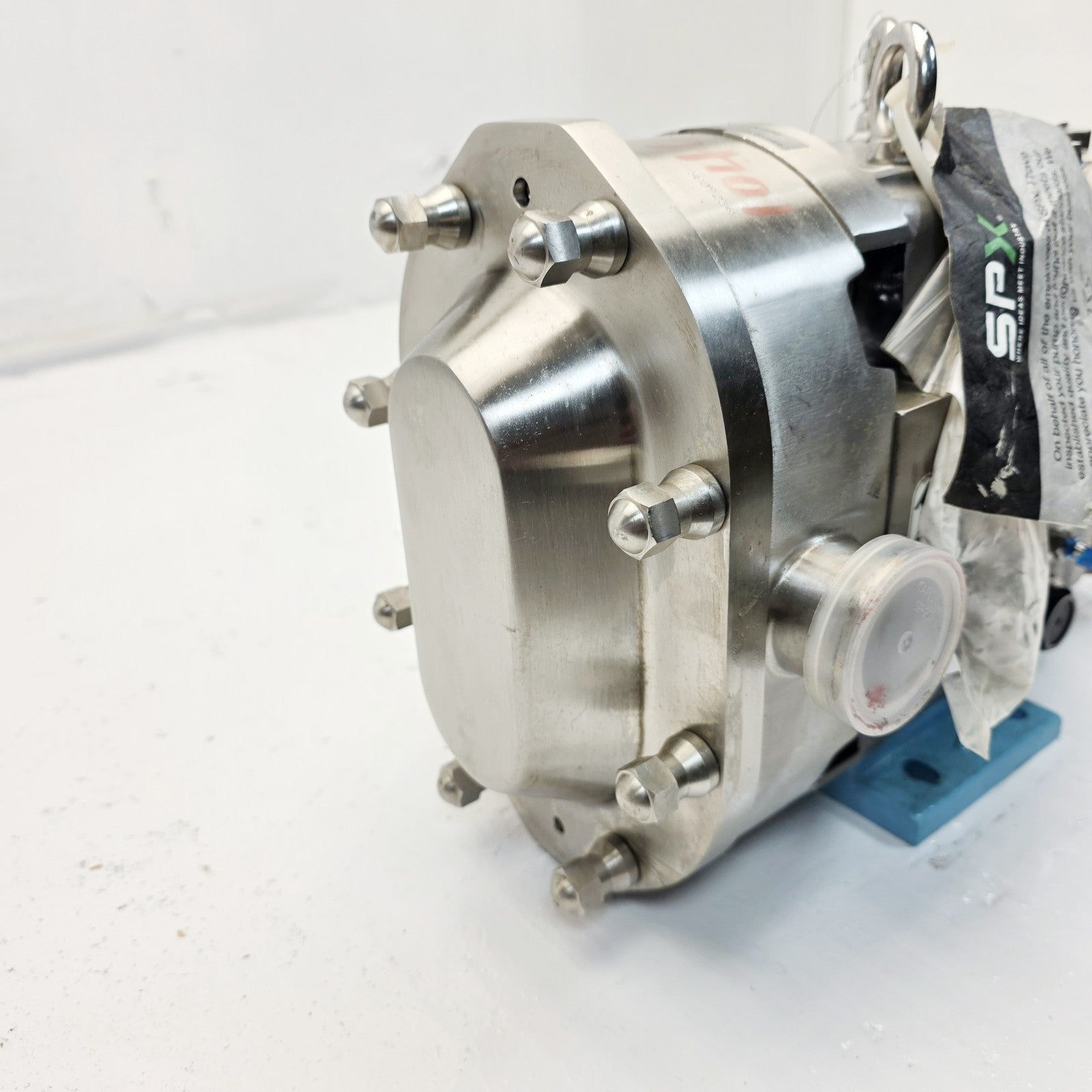 Waukesha Cherry-Burrell 4x4 220 U2 Rotary Lobe Pump 600 RPM