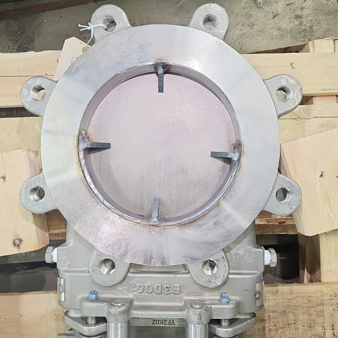 Trueline 8" PALE9NX3CK9 CL-150 Knife-Gate Valve 316SS