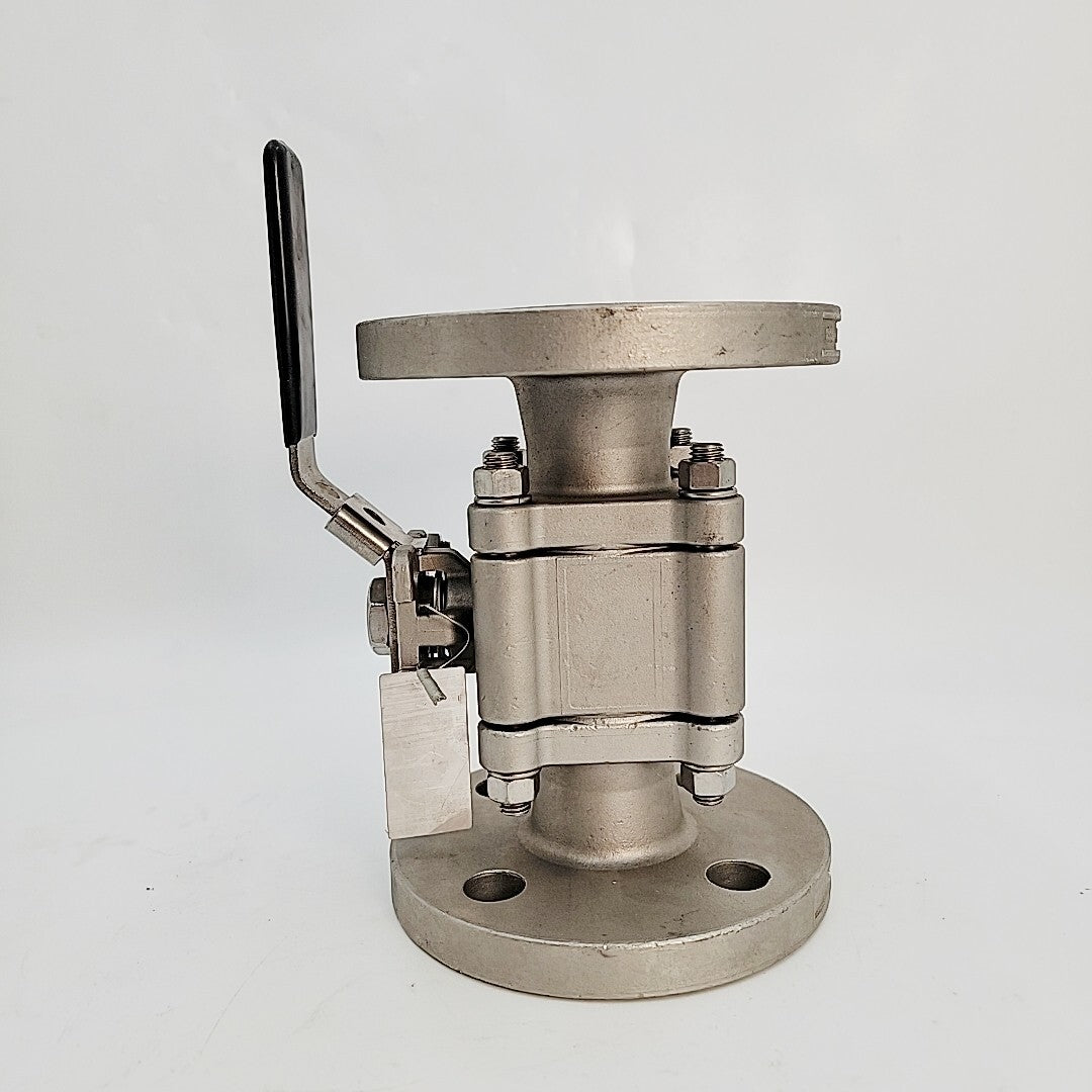 EMICO GMR 1-1/4" Flanged Ball Valve 316SS