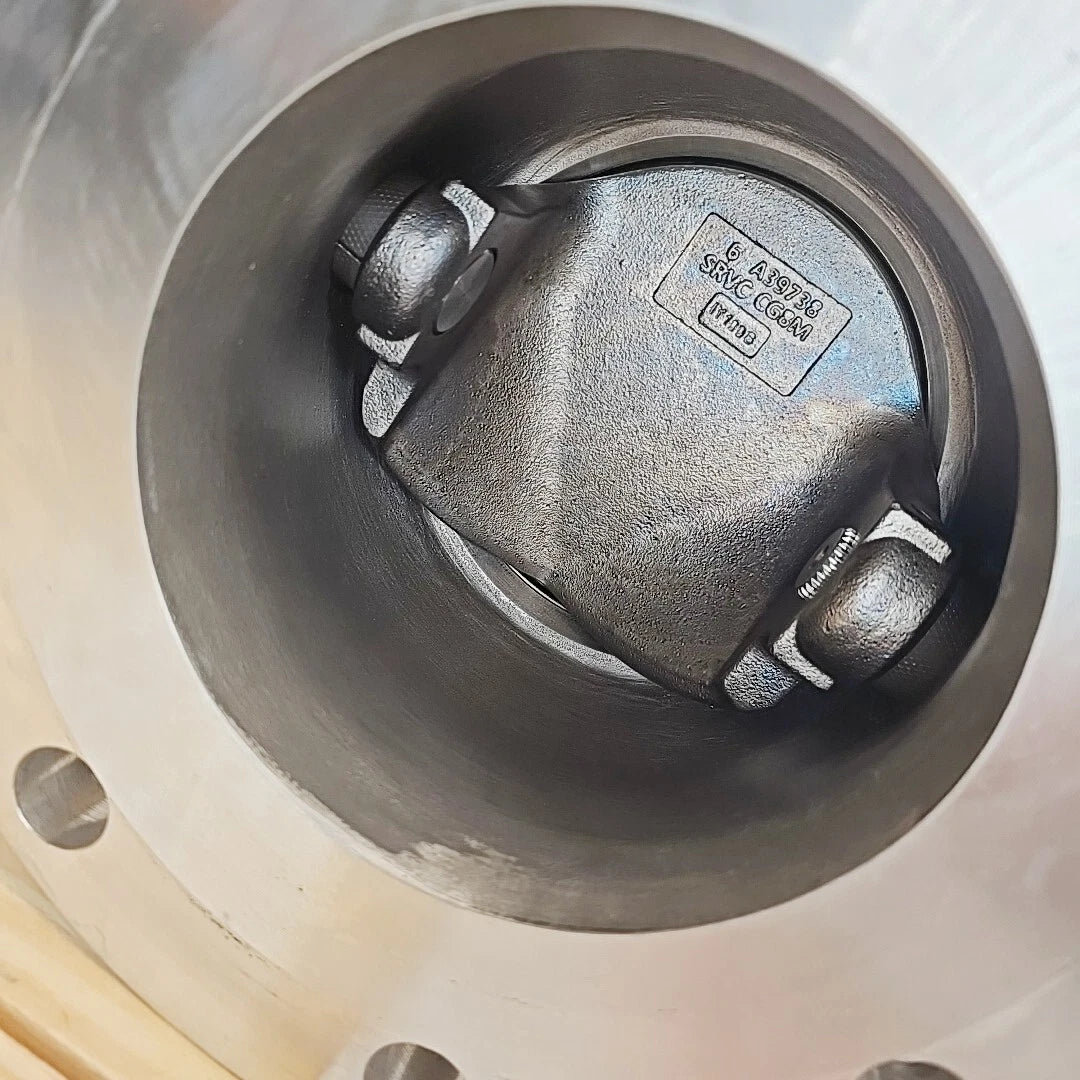 DeZURIK 6" VPB Ball Valve CL150 w/ ABB EDP300 Positioner – SST