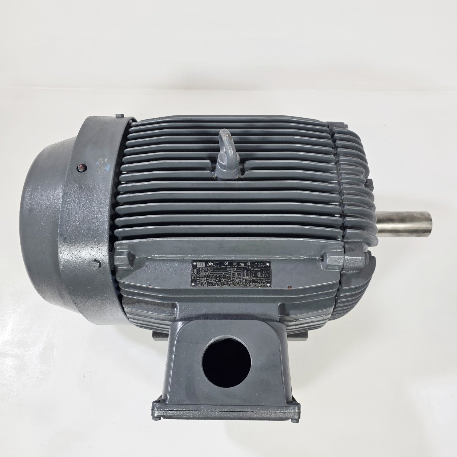 WEG W21 Severe Duty AC Motor 40HP,  885RPM, 230/460V, 3PH