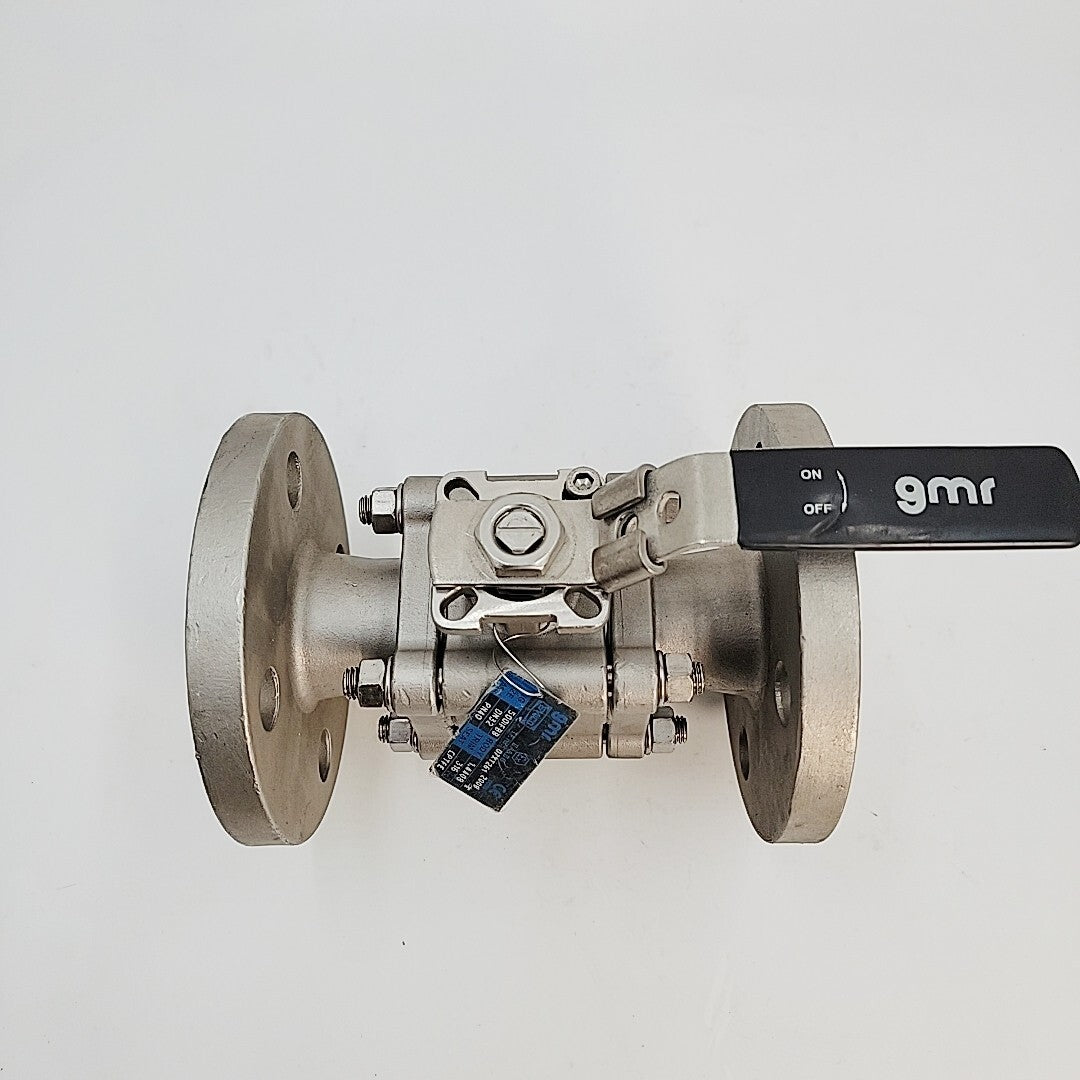 EMICO GMR 1-1/4" Flanged Ball Valve 316SS