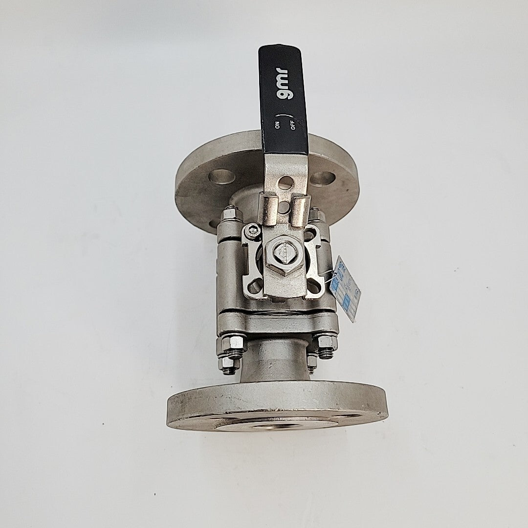 EMICO GMR 1-1/4" Flanged Ball Valve 316SS
