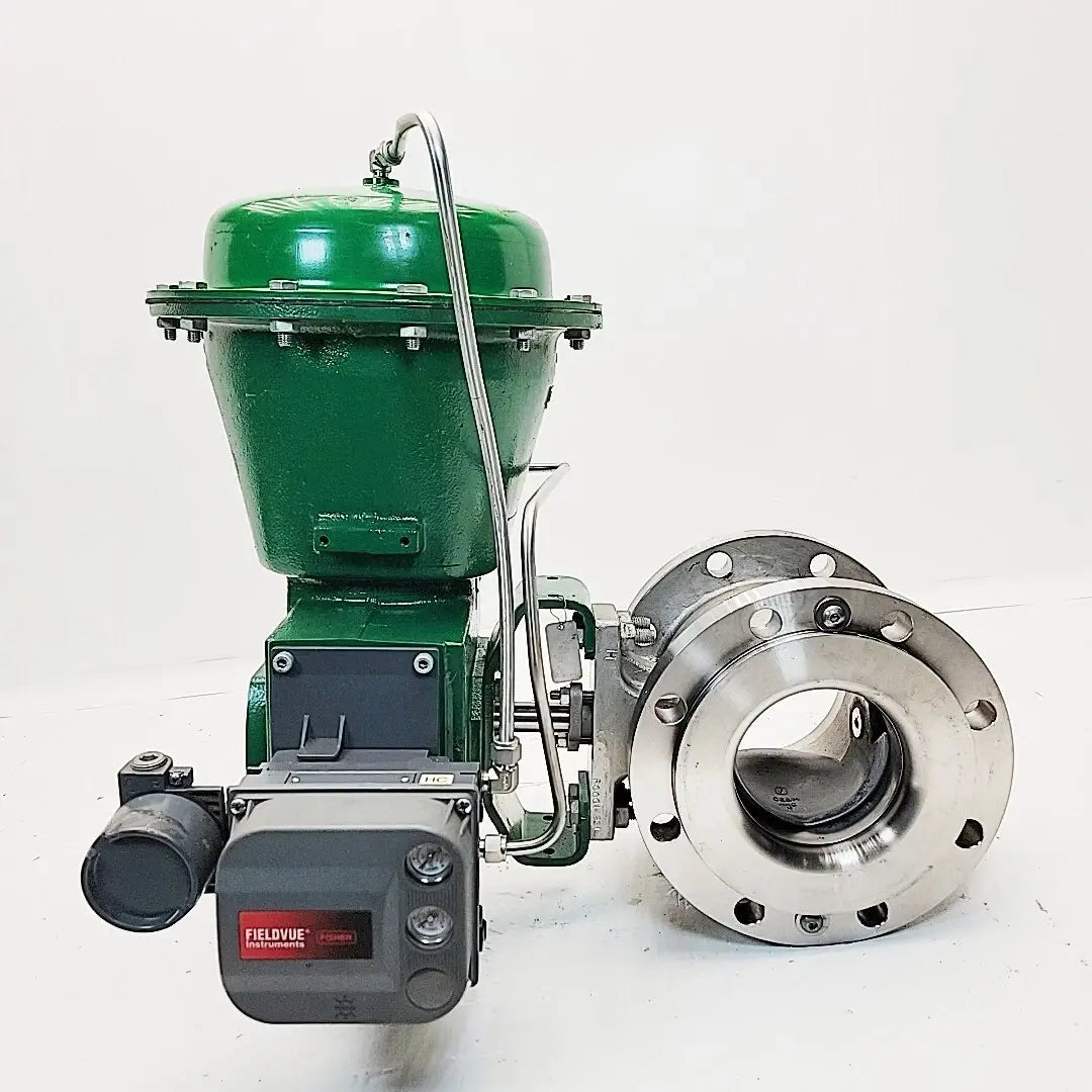 Fisher 6″ V150 Vee-Ball Valve — CL150 w/ 2052 Size 2