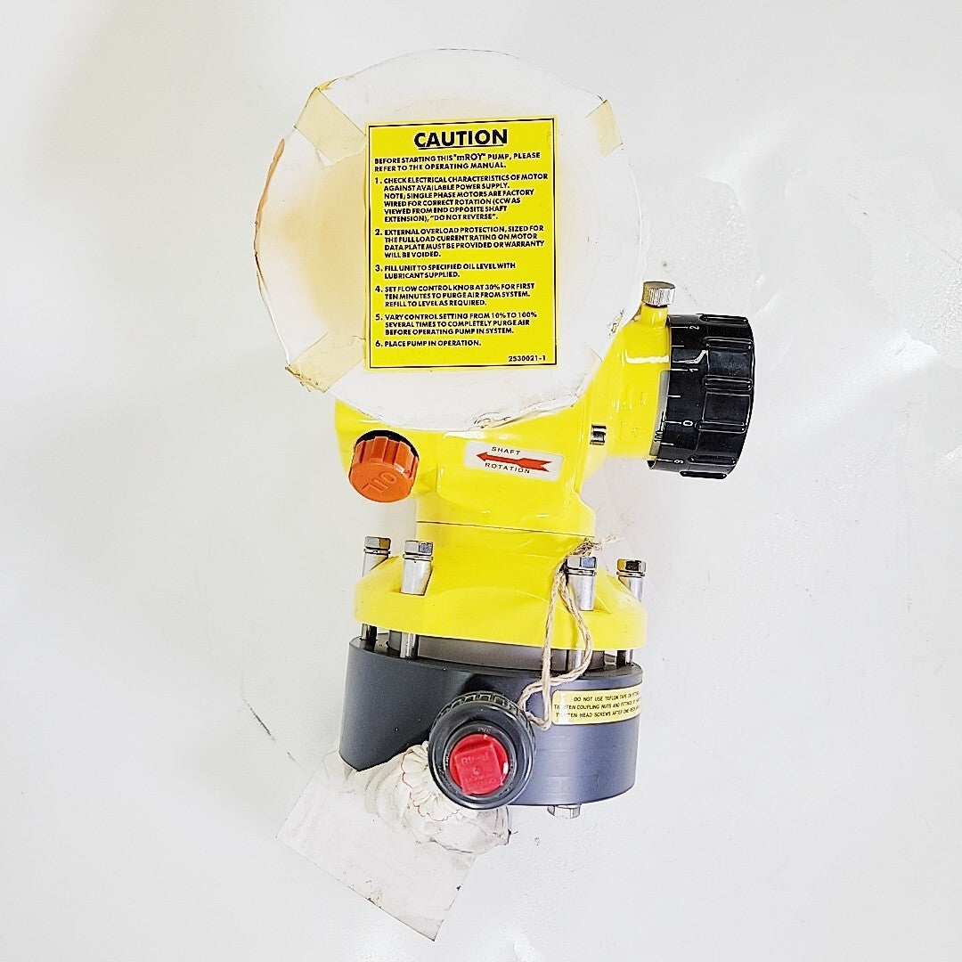 Milton Roy SD72XNP LMI Metering Pump 25 GPM 100 PSI