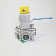PBM 2" DIHLH9X-G10-04-N325 Series 2 Three-way Manual Ball Valve 316L