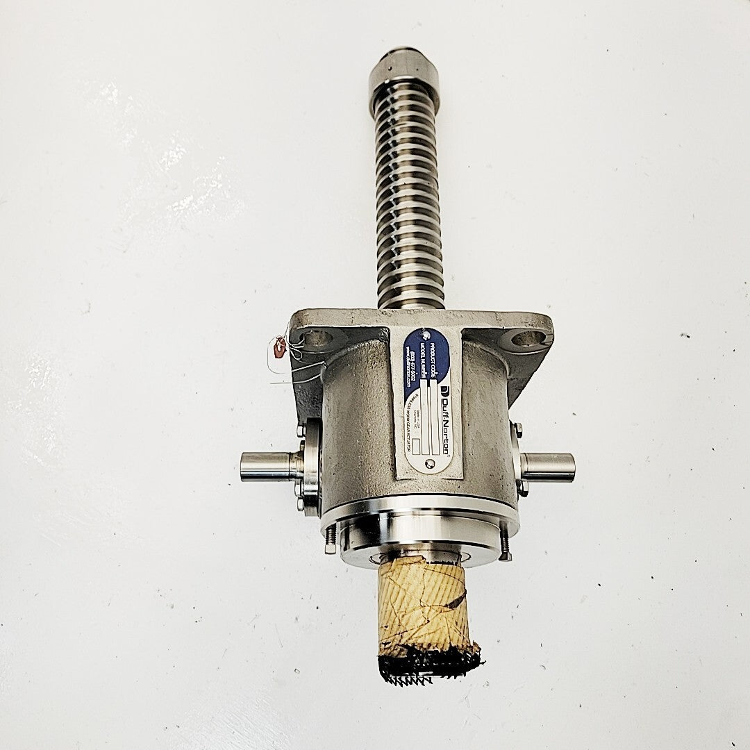 Duff-Norton 10015-465 Stainless Worm Gear Actuator Screw Jack