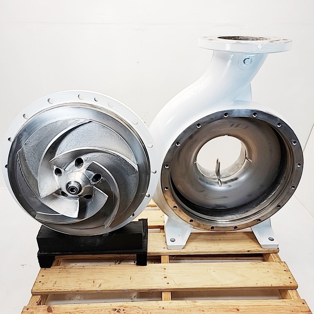Sulzer / Ahlstrom 8x10-21 APT53-8 Centrifugal Pump Stainless Steel