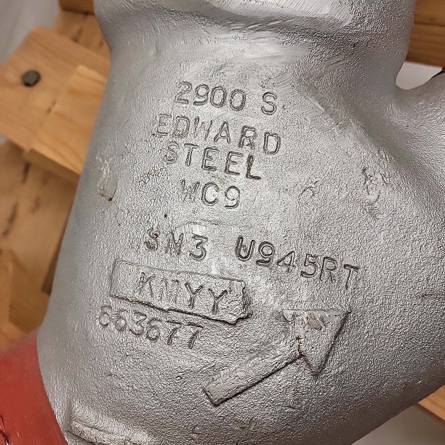 Flowserve V1-1S flange face detail
