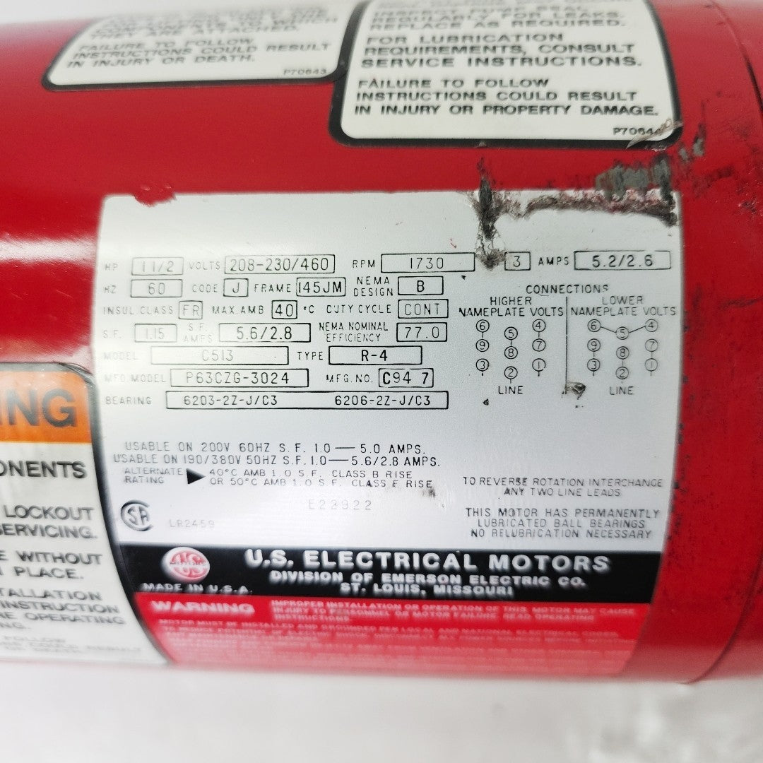 Bell & Gossett 2.5″ Booster Pump, 0.25 HP Motor, Cast Iron Inline