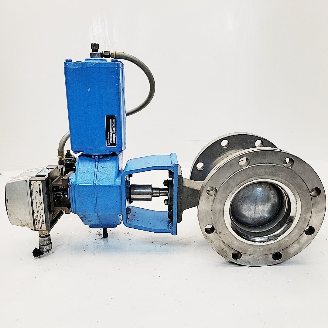 Neles Jamesbury 6" Ball Valve R21CA06CCJD With B1CU 11/40 Pneumatic Actuator