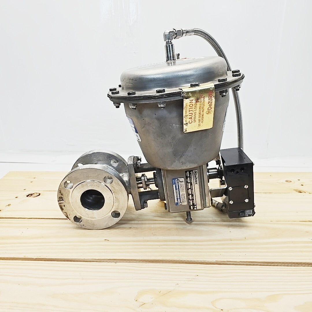 Dezurik VPB 2" Control Valve overall assembly with PMV P5 positioner
