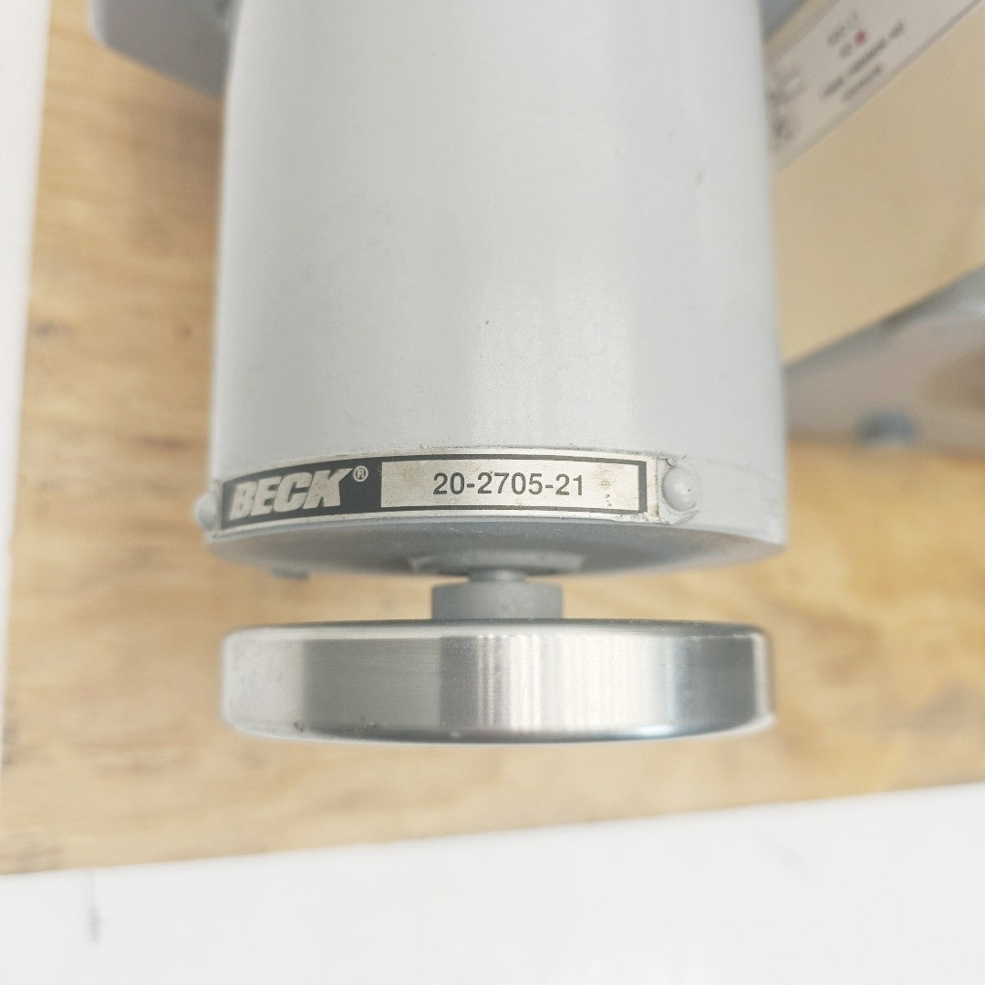 Beck 11-207 Rotary Valve Actuator 1 Phase 60 Hz