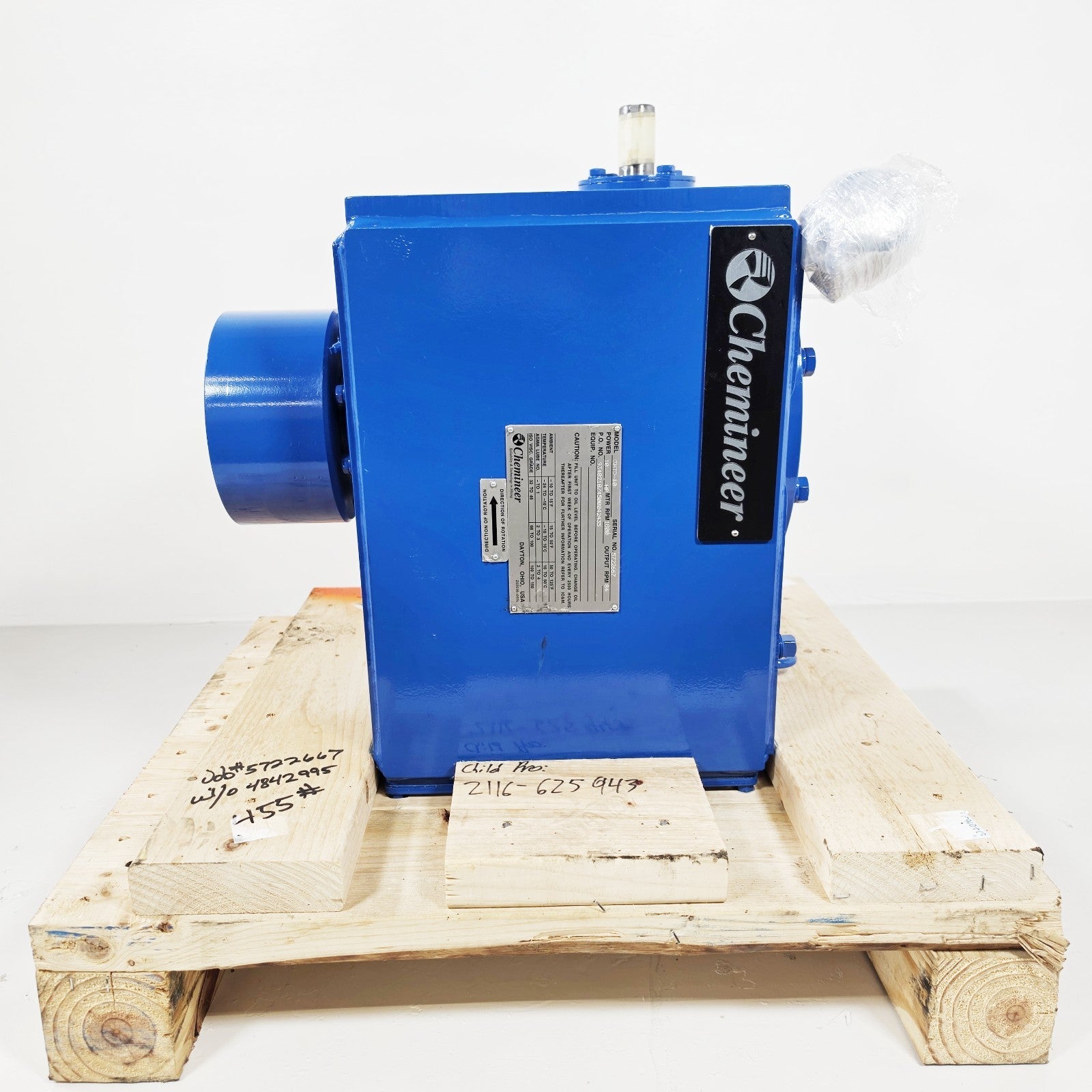 Chemineer 3HTD-10 Gear Drive main product photo