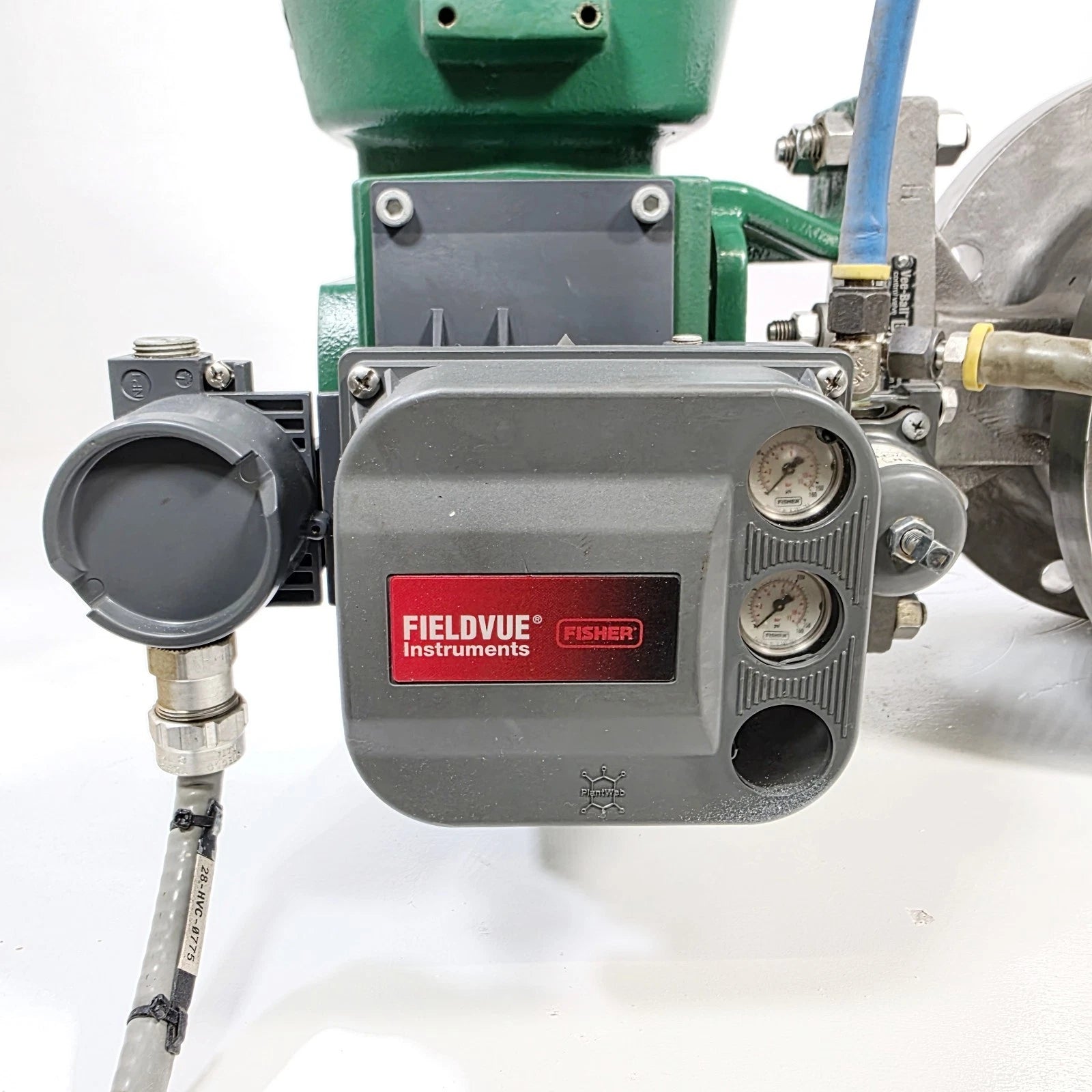 Fisher 8" V150 SER B Valve CL-150 CG8M With 2052 Size 2 Pneumatic Actuator