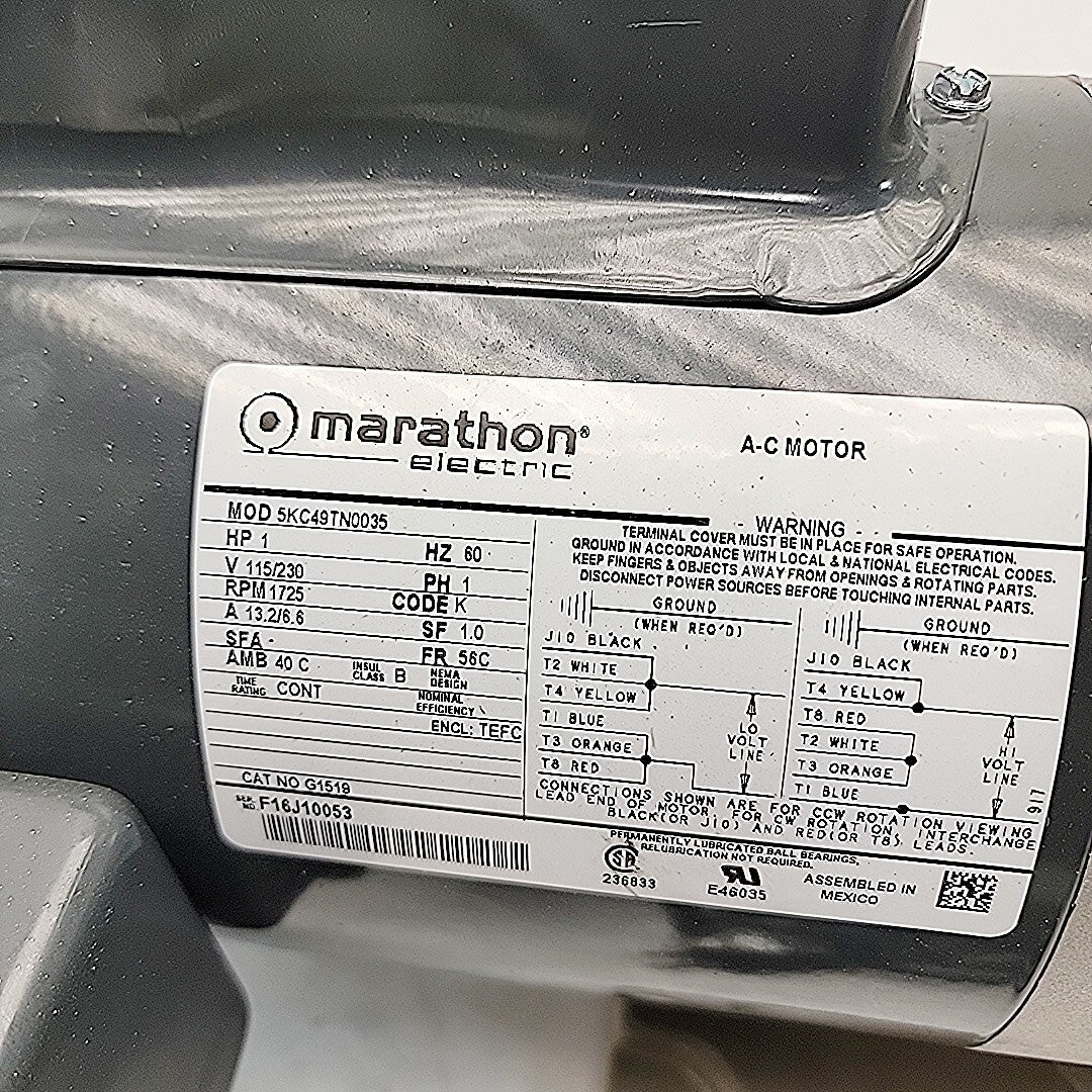 HyVac 3400 vacuum pump detail view