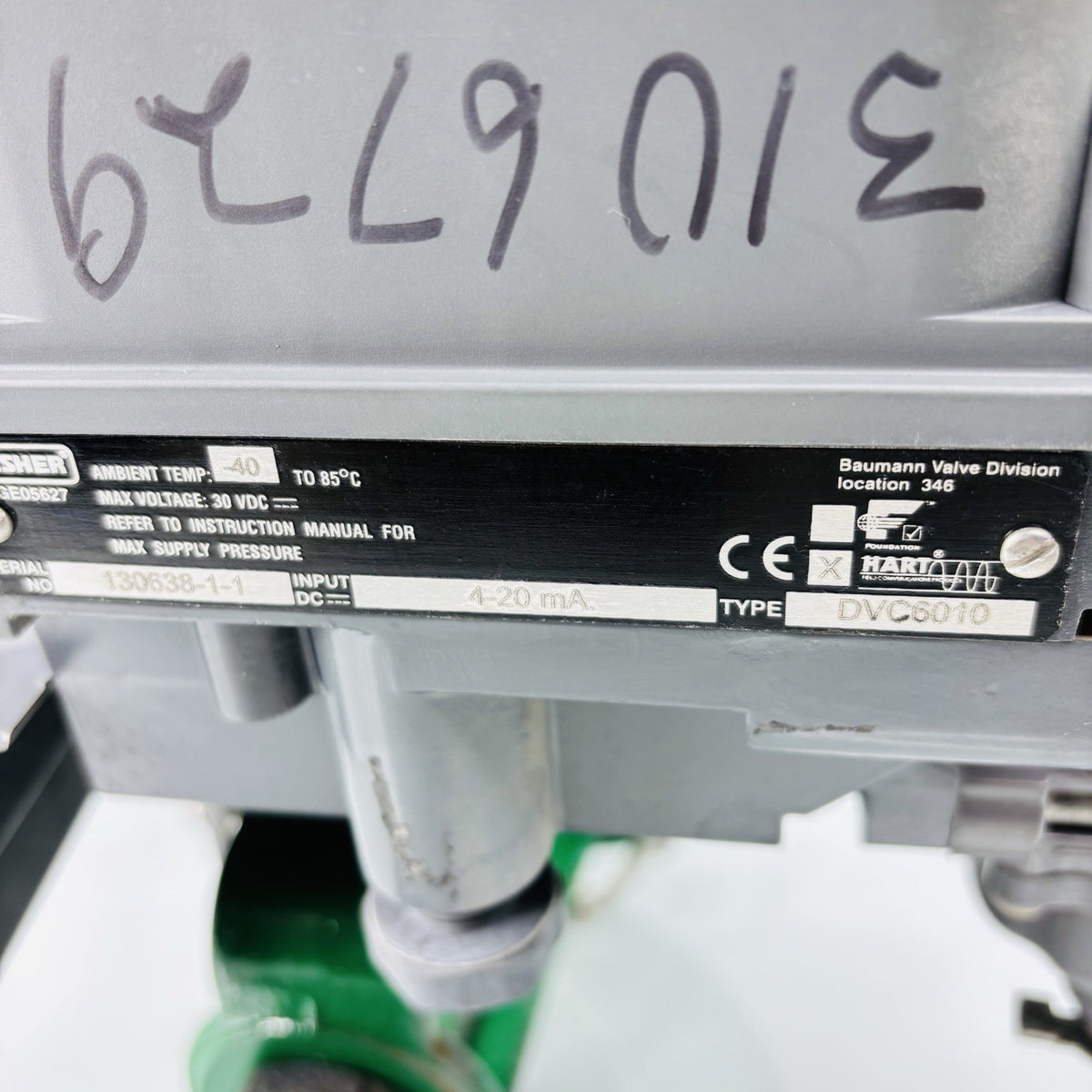 Fisher 32H-24102 0.5 in data tag