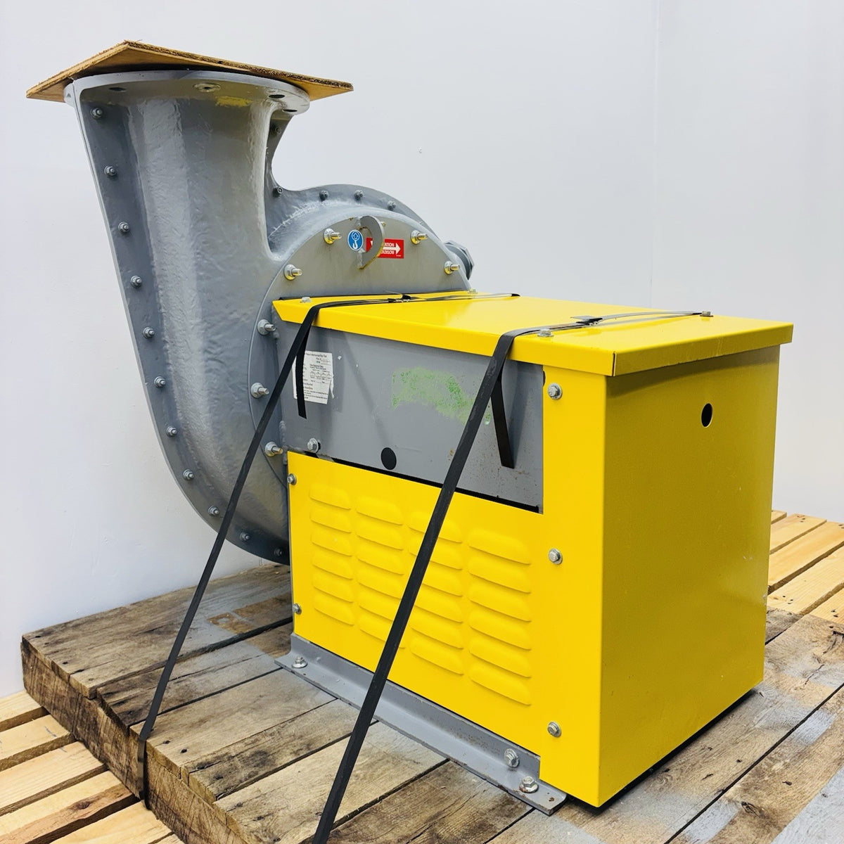 New York Blower 8x8 centrifugal fan with 5 HP motor