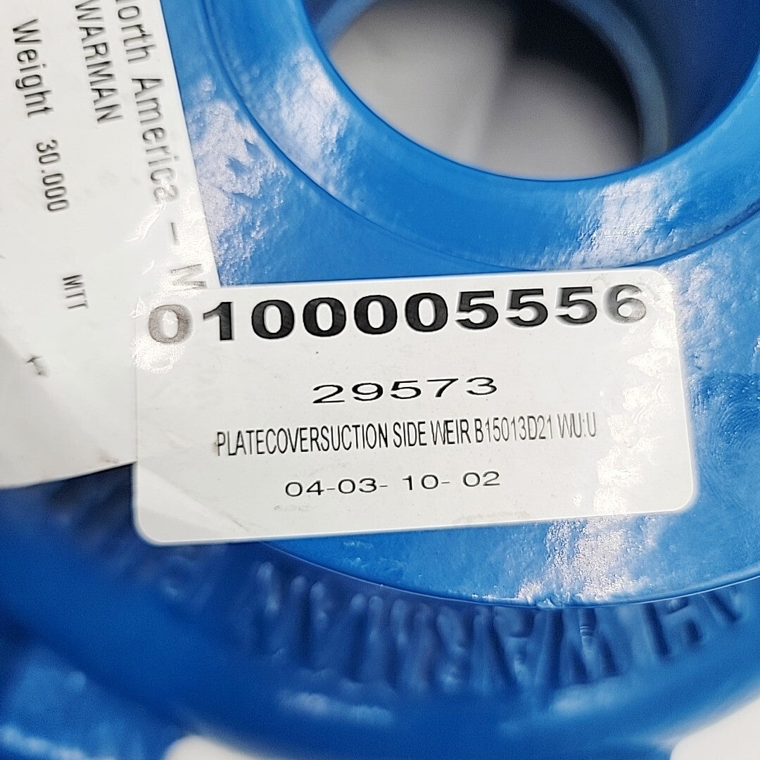 Weir Warman Slurry Pump Plate Cover B15013D21