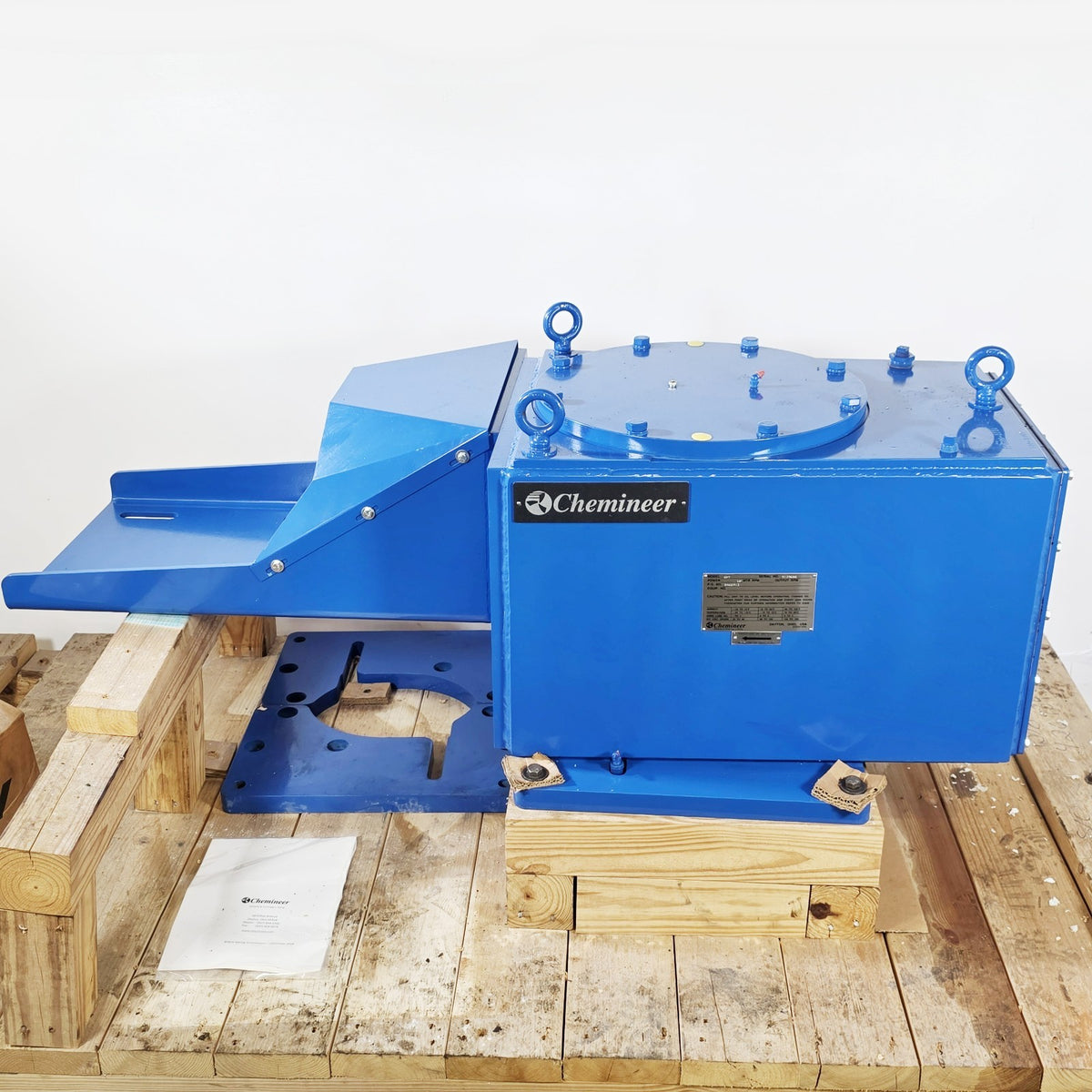 Chemineer 6HT gear drive overall view