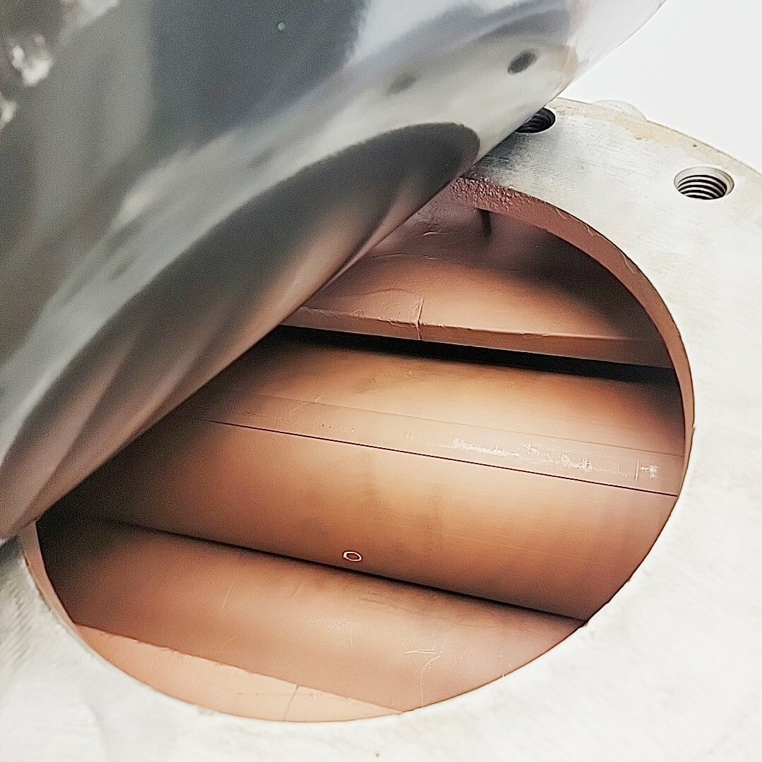 Sutorbilt 8x20-3000-RHBD-CW 10" blower side view